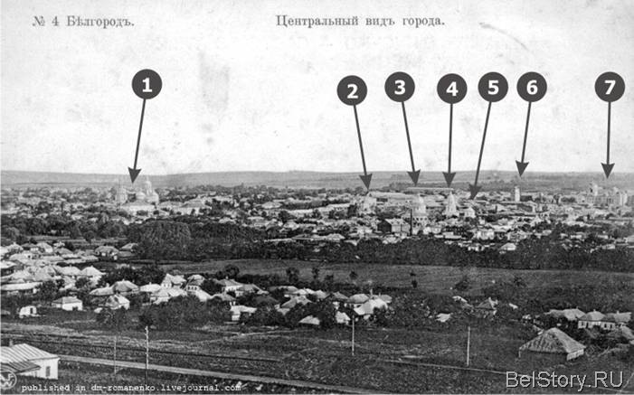 Белгородские высотки начала XX века.
